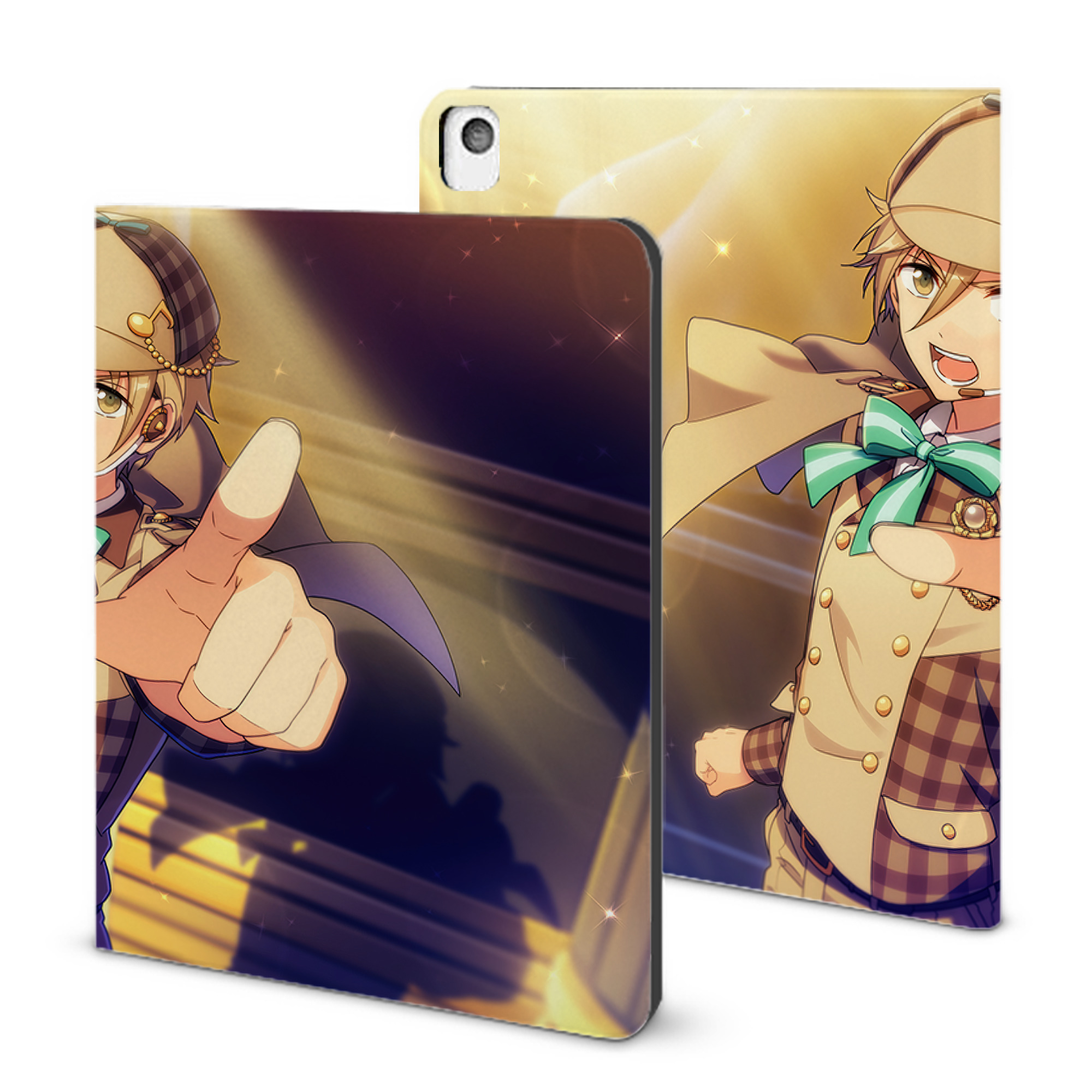 （画像用） あんさんぶるスターズ! Ensemble Stars IPadケース ペンホルダー付き ブックスタイルデザイン
